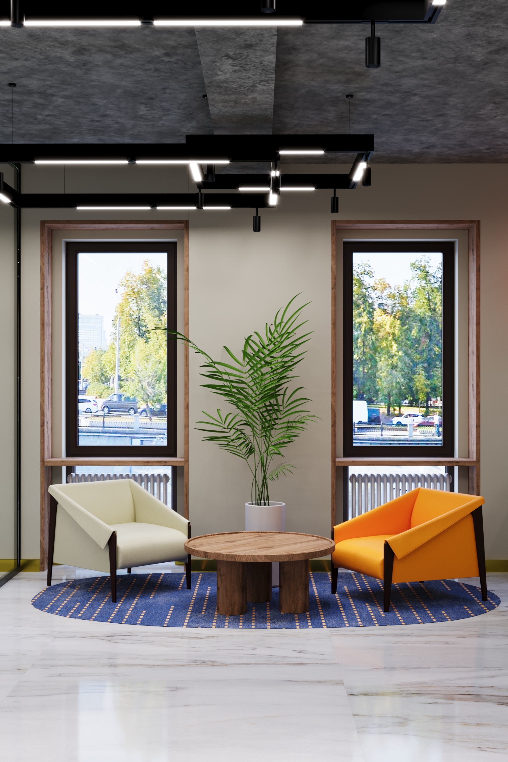 Интерьер гостиной